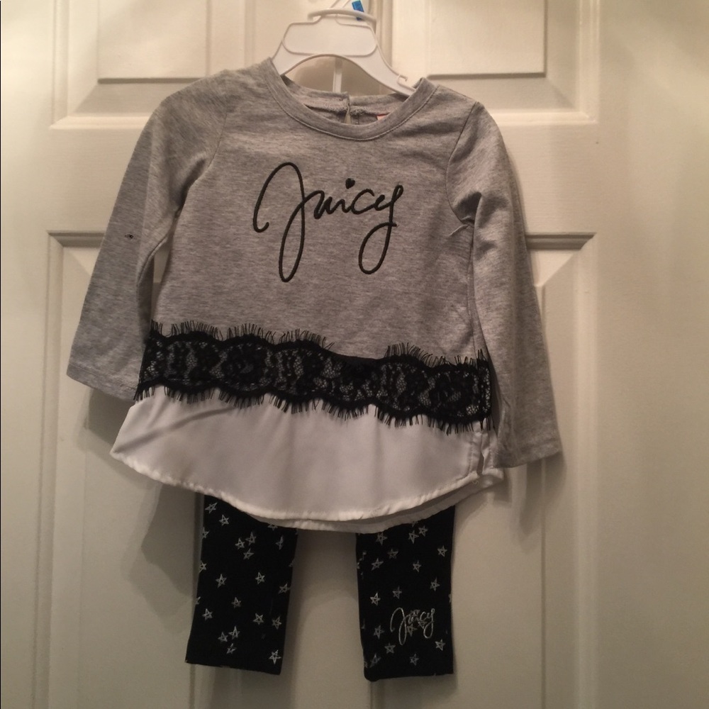 Kids Juicy aCouture pants set.